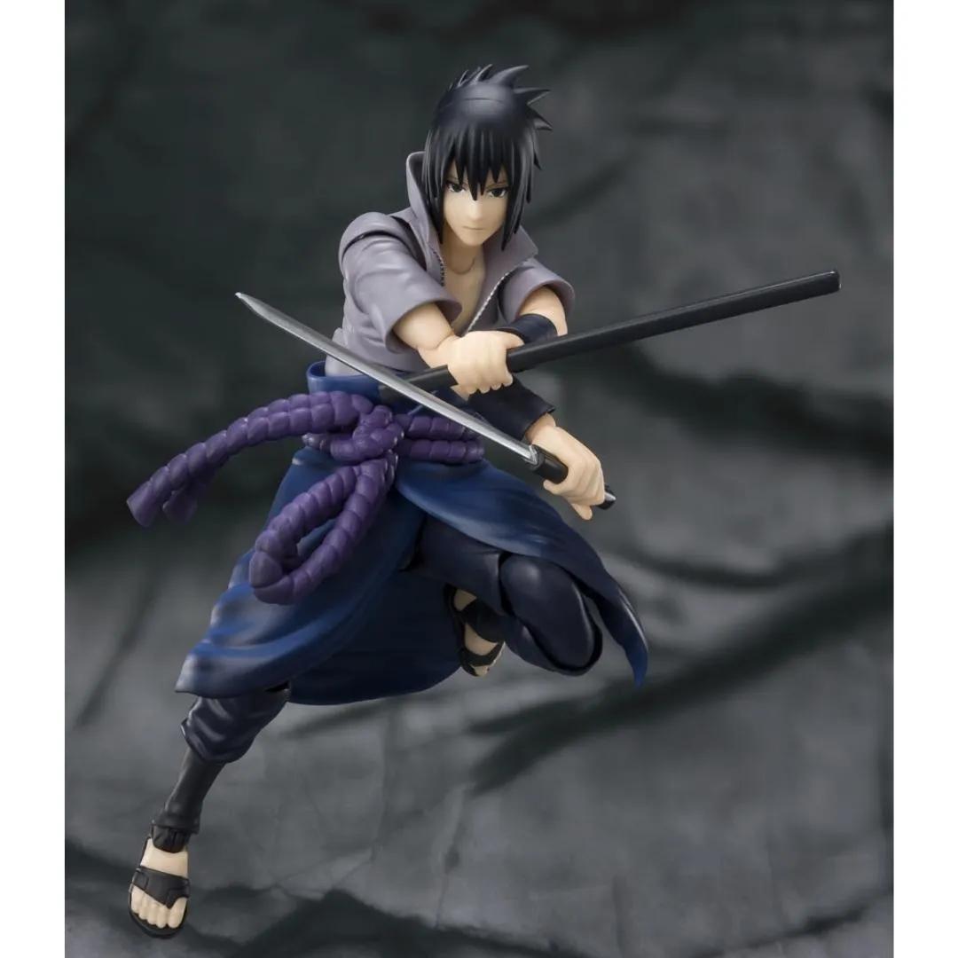 Naruto Sasuke Uchiha SH Figuarts Figure by Bandai