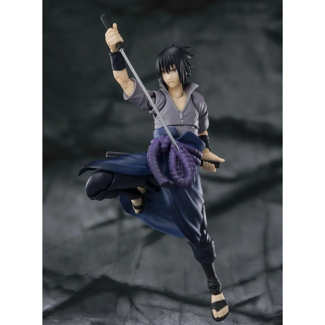 Naruto Sasuke Uchiha SH Figuarts Figure by Bandai