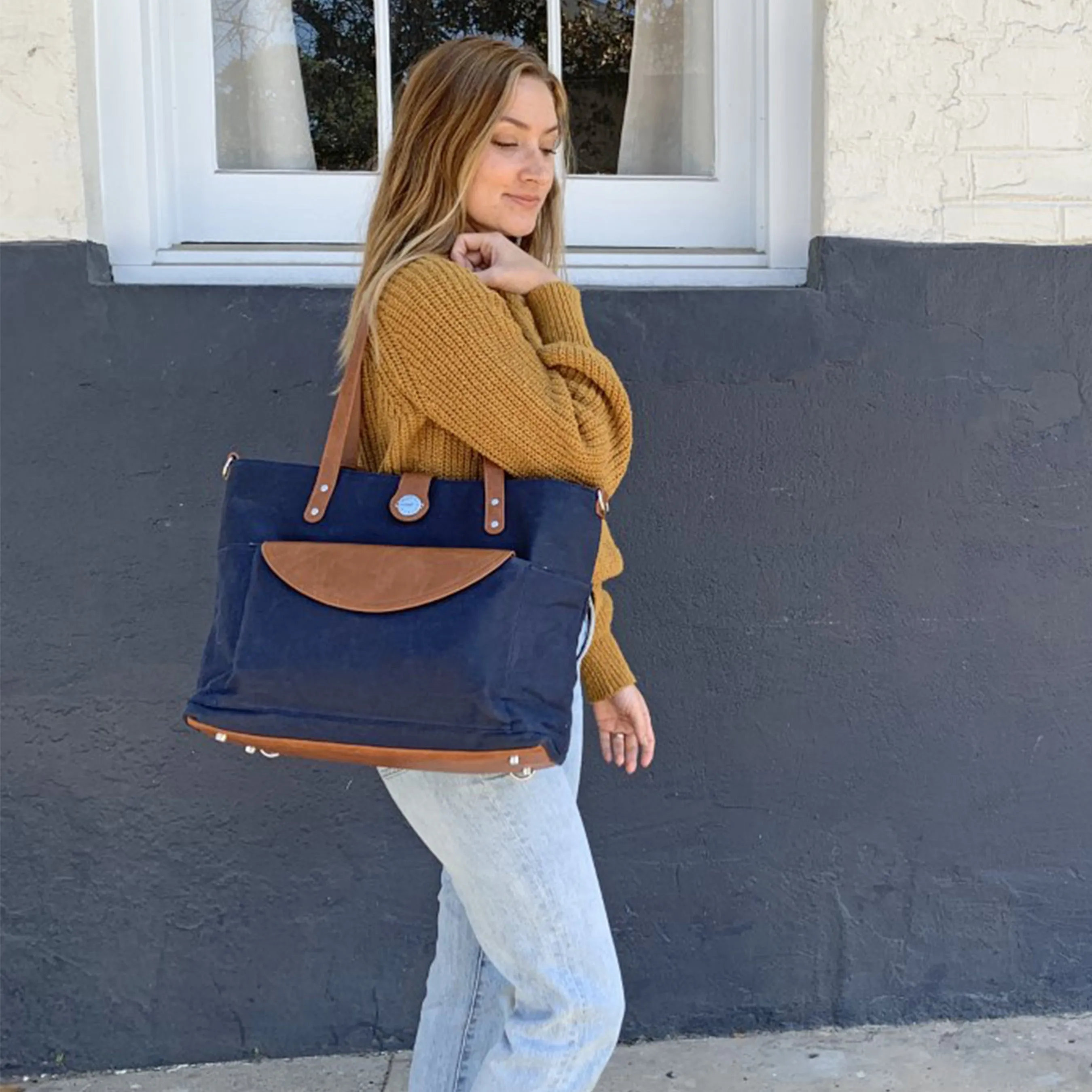 Navy Blue Tote Bag for Women: The Ultimate Everyday CarryAll