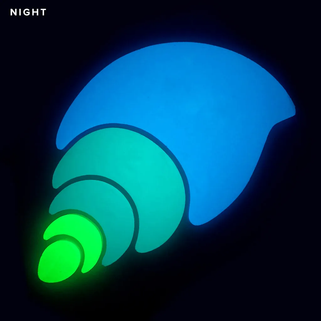 Nutmeg Shell - Glow in the Dark Pool Mosaic