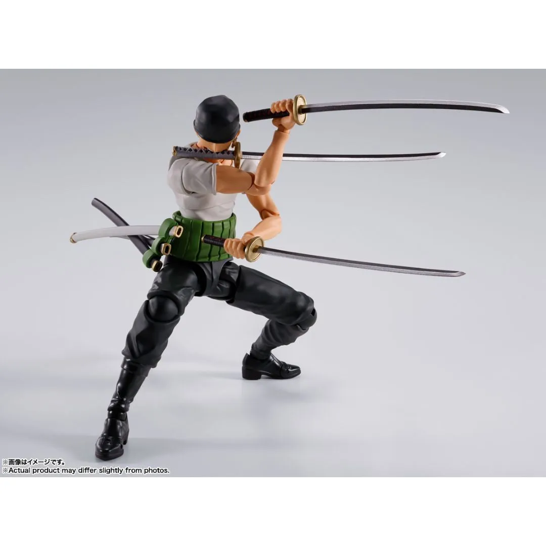 One Piece Roronoa Zoro Romance Dawn S.H.Figuarts  By Tamashii Nations