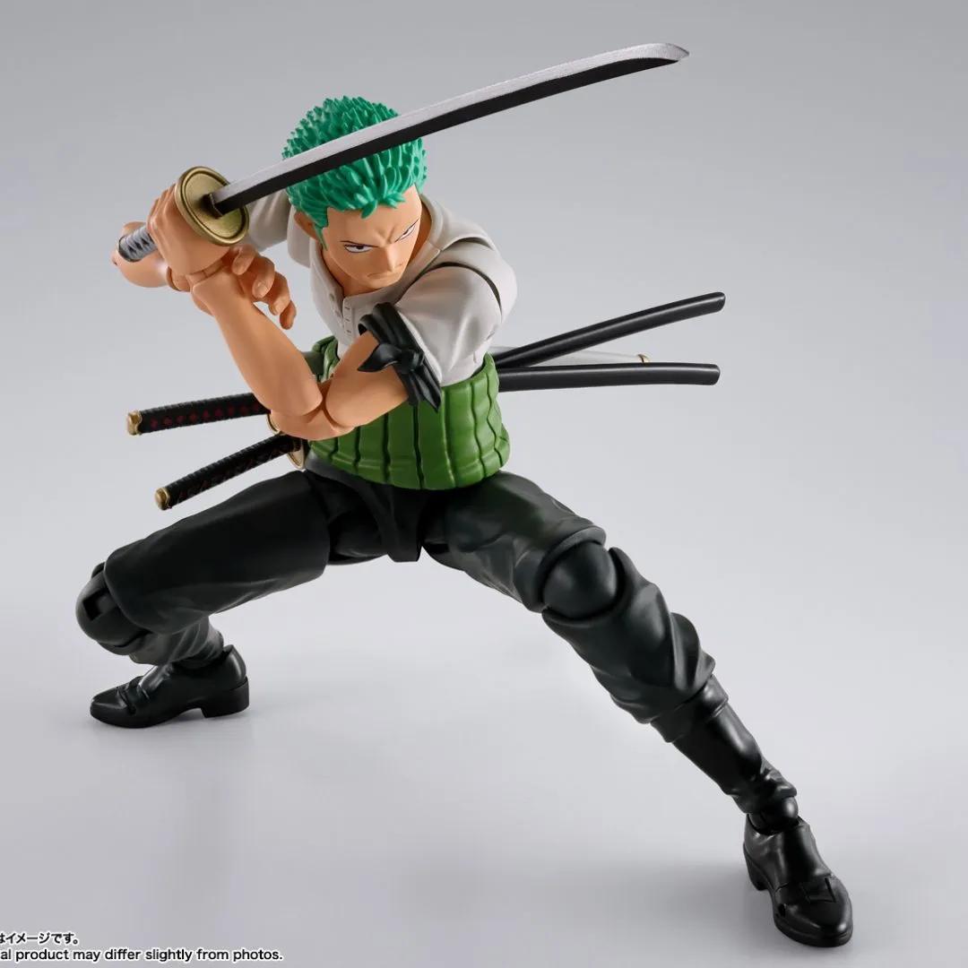 One Piece Roronoa Zoro Romance Dawn S.H.Figuarts  By Tamashii Nations