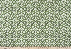 Outdoor Fabric - Athens Herb Polyester Fabric By Premier Prints