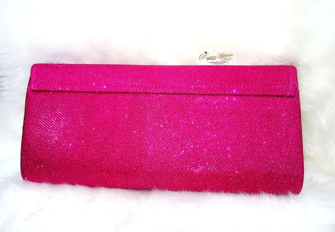 Pink Elegant Fashionable Stylish Designer Casual Hand clutch Hand purse Wedding Purse Party Wear Hand Clutch