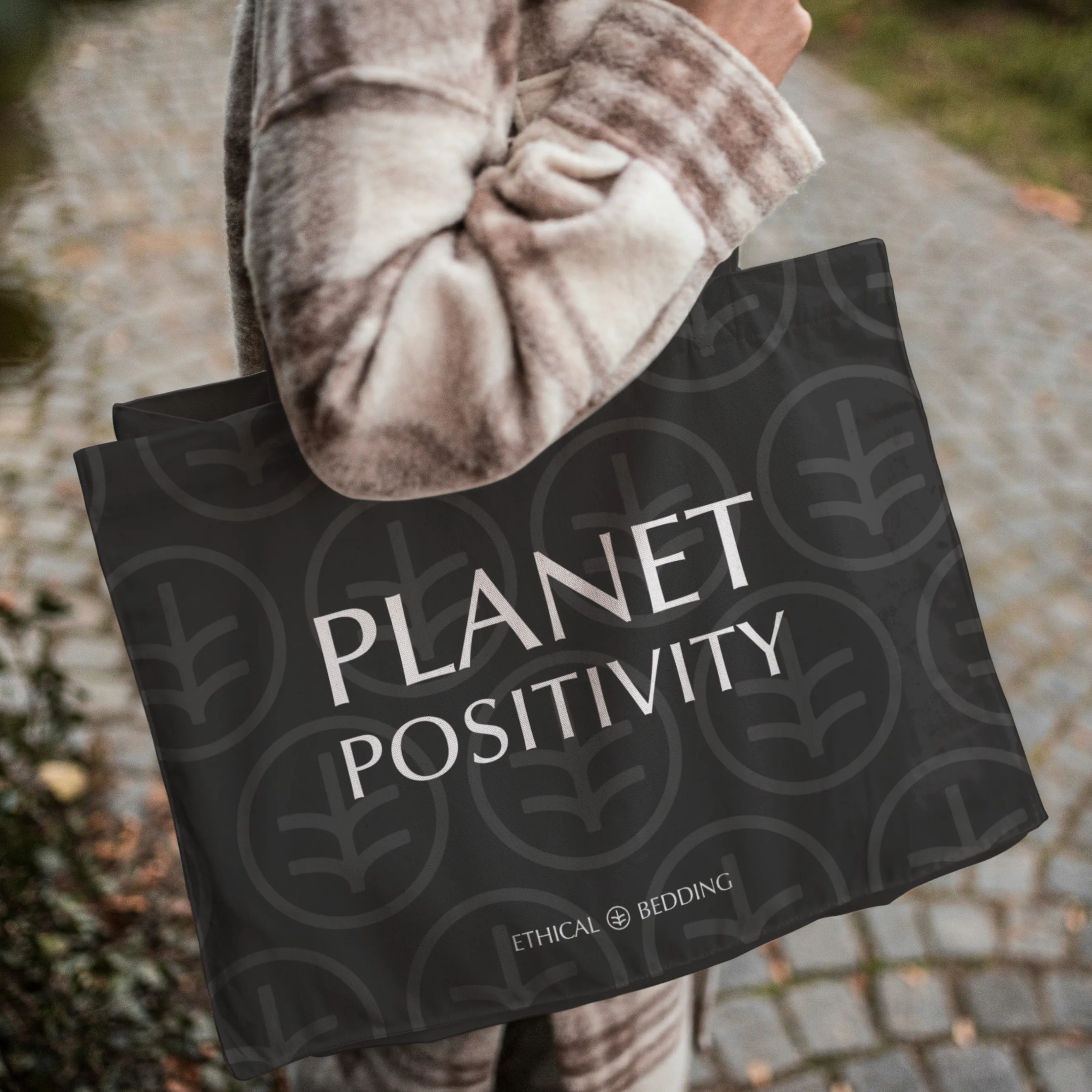 Planet Positivity Tote Bag