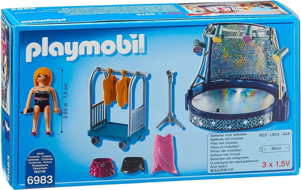 Playmobil Family Fun - Singer and Stage (6983)