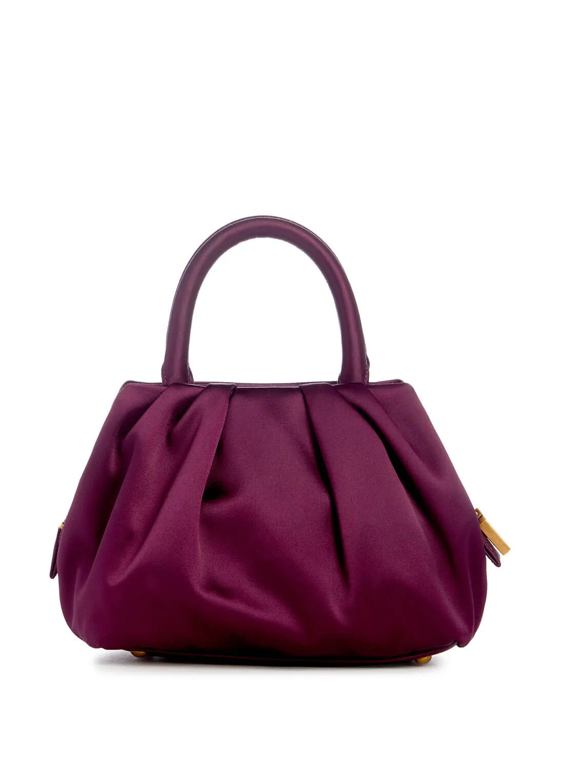 Purple Tori Mini Satchel Bag