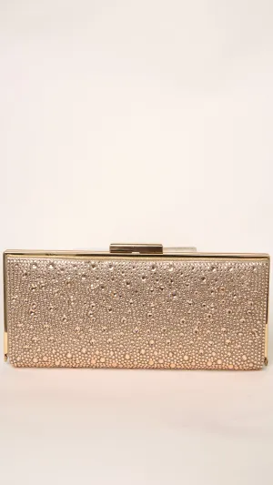 Quarts Gold Clutch