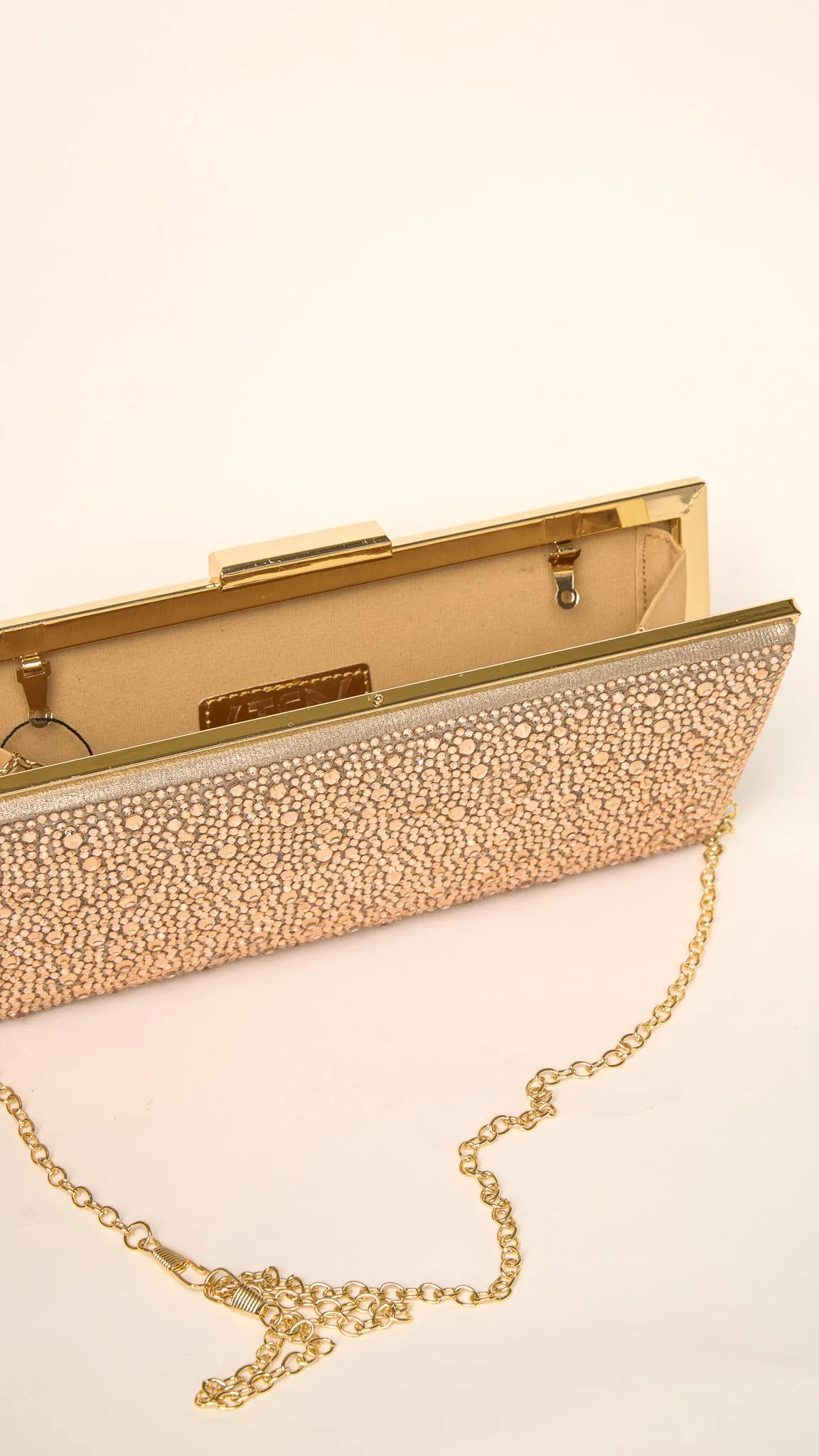 Quarts Gold Clutch