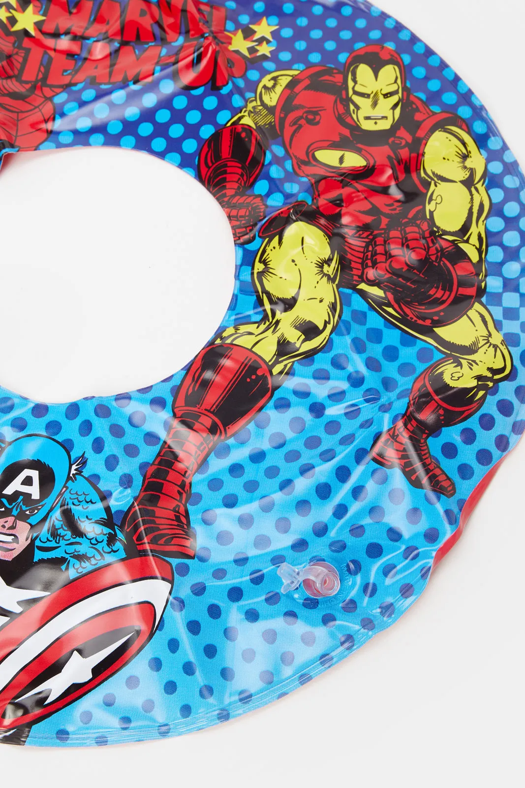 Red And Blue Avengers Swim Ring