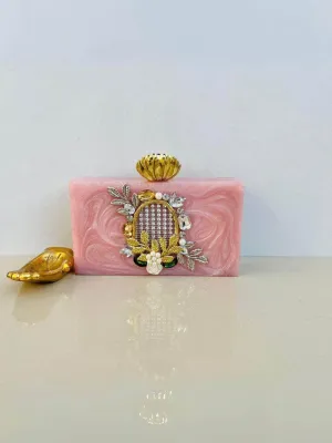 Resin Clutch Acrylic Sling Bags