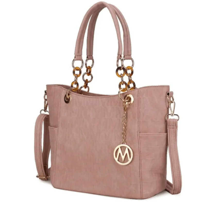 Rylee Tote Handbag Vegan Leather by Mia K