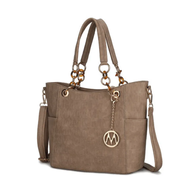 Rylee Tote Handbag Vegan Leather by Mia K