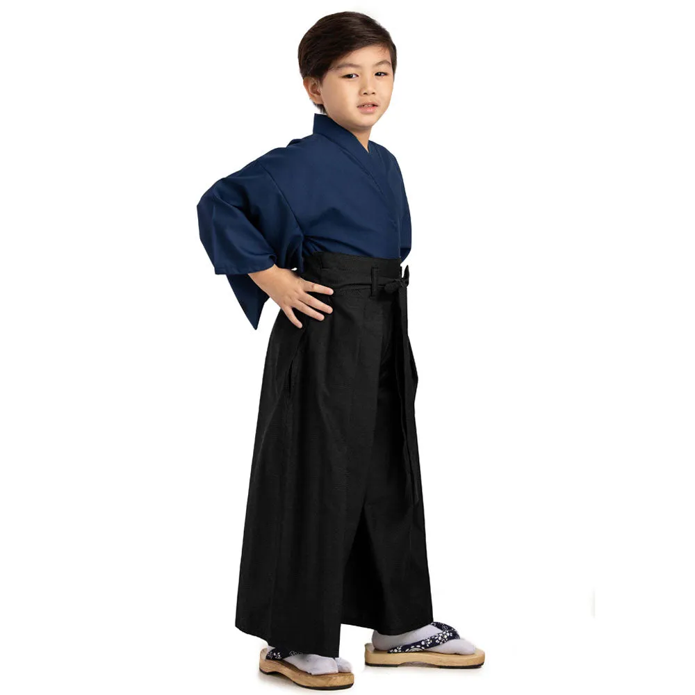 Samurai Kimono Hakama Kids Costume Shogun Spirit