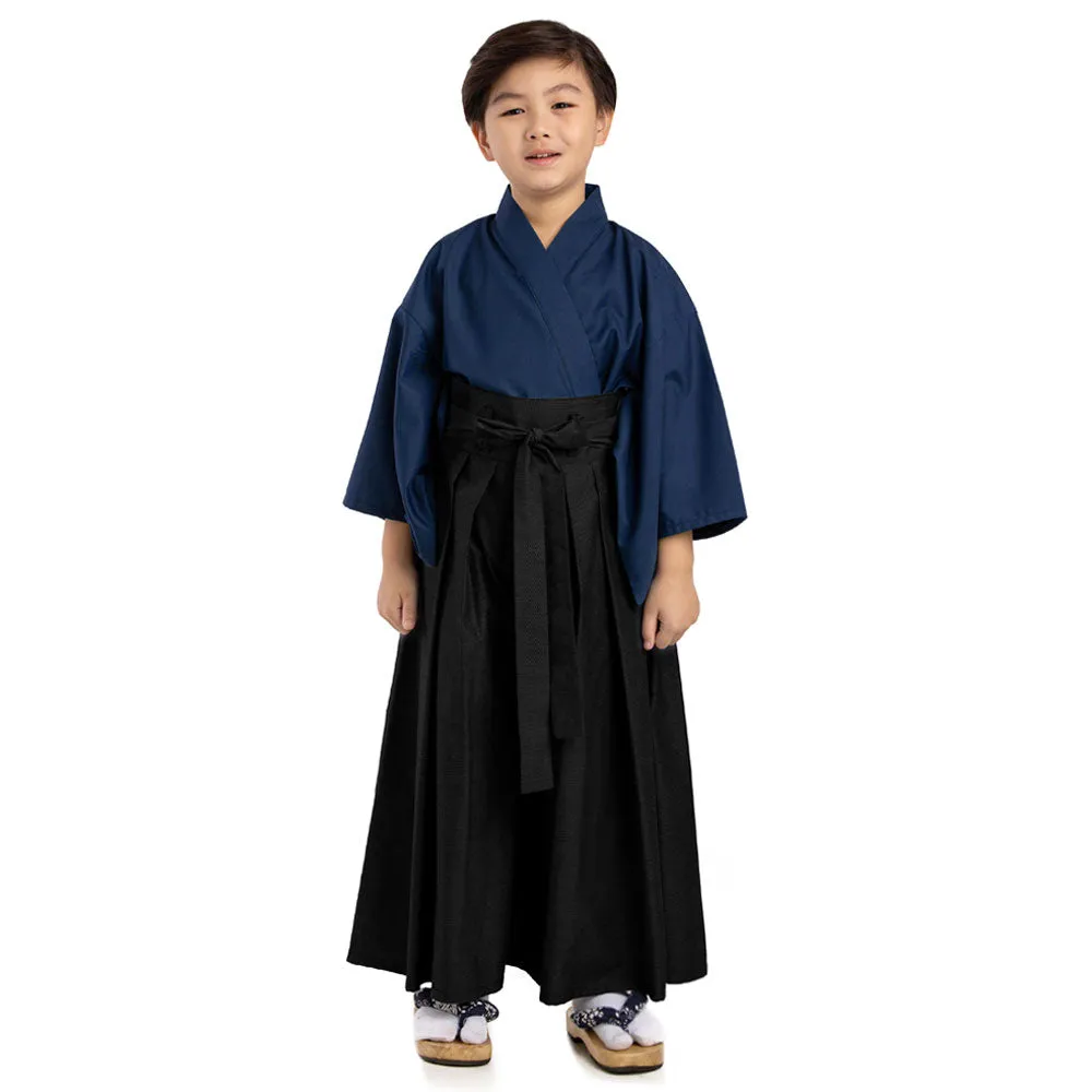 Samurai Kimono Hakama Kids Costume Shogun Spirit