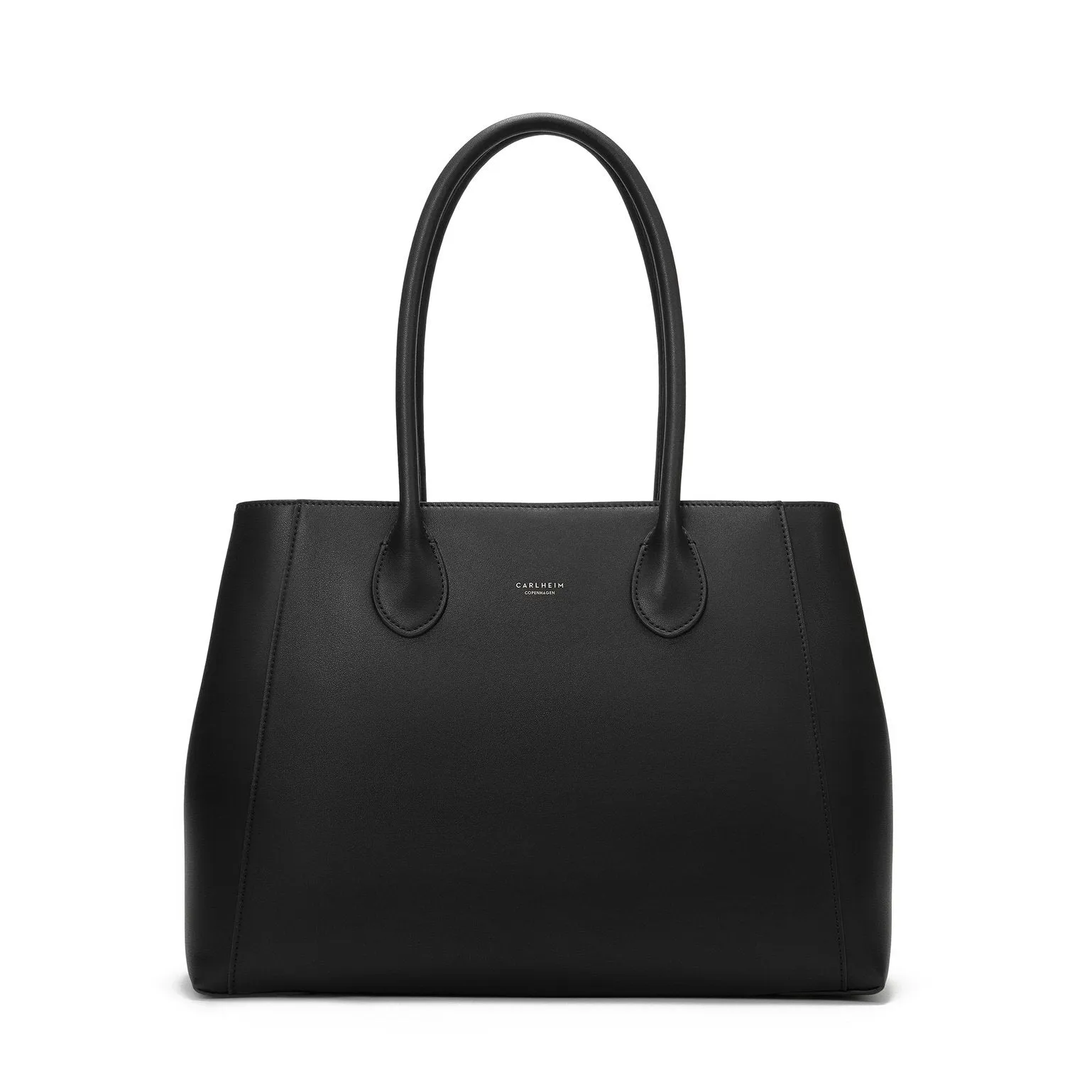 Selena Genuine Leather Handbag (Black)