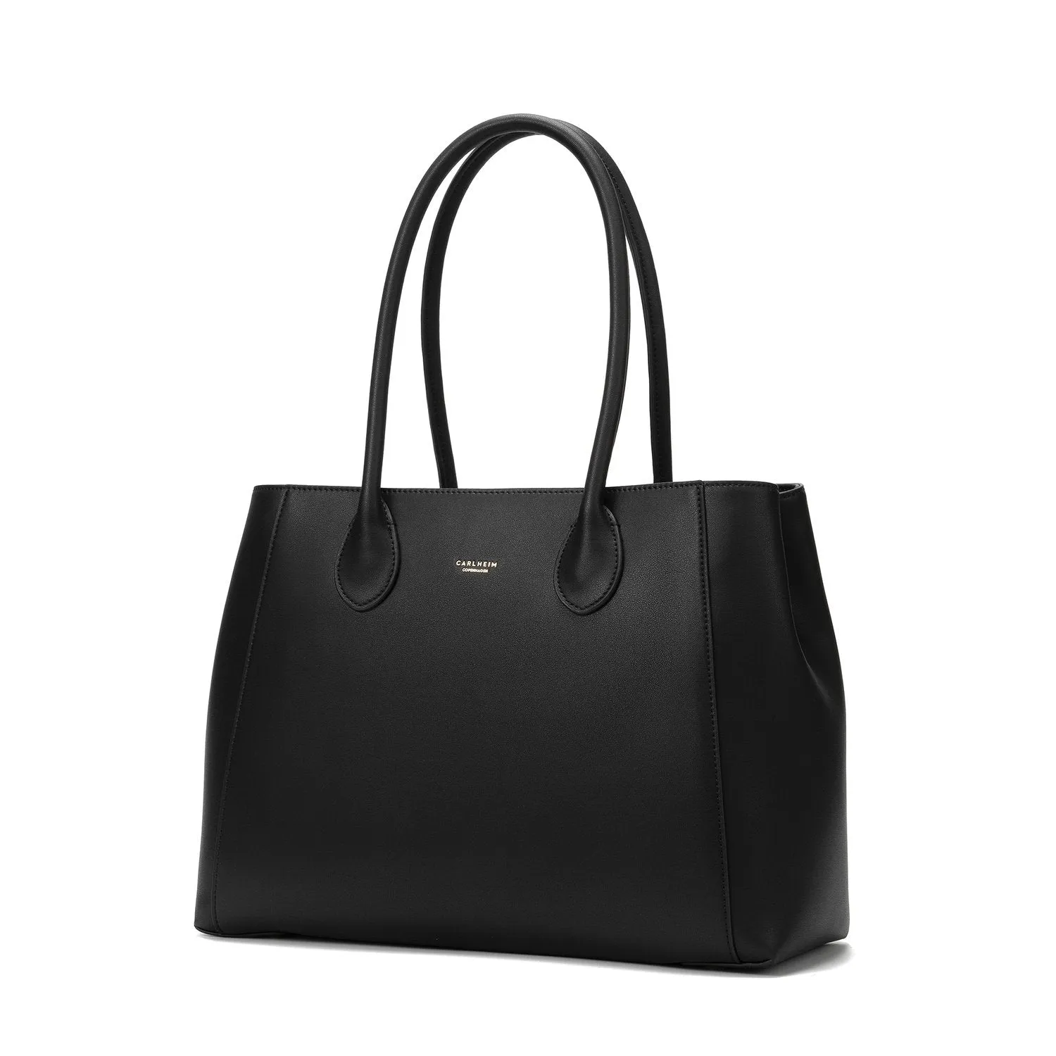 Selena Genuine Leather Handbag (Black)