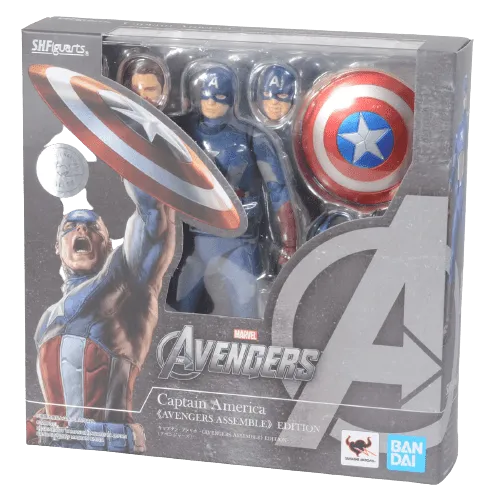 S.H. Figuarts - Marvel: The Avengers - Captain America (Avengers Assemble) Edition Action Figure