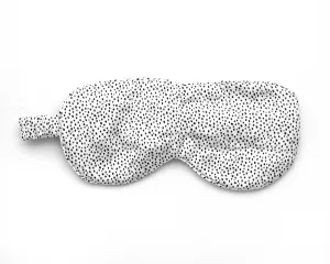 Silk Magnolia Silk Eye Mask Spotty Dots