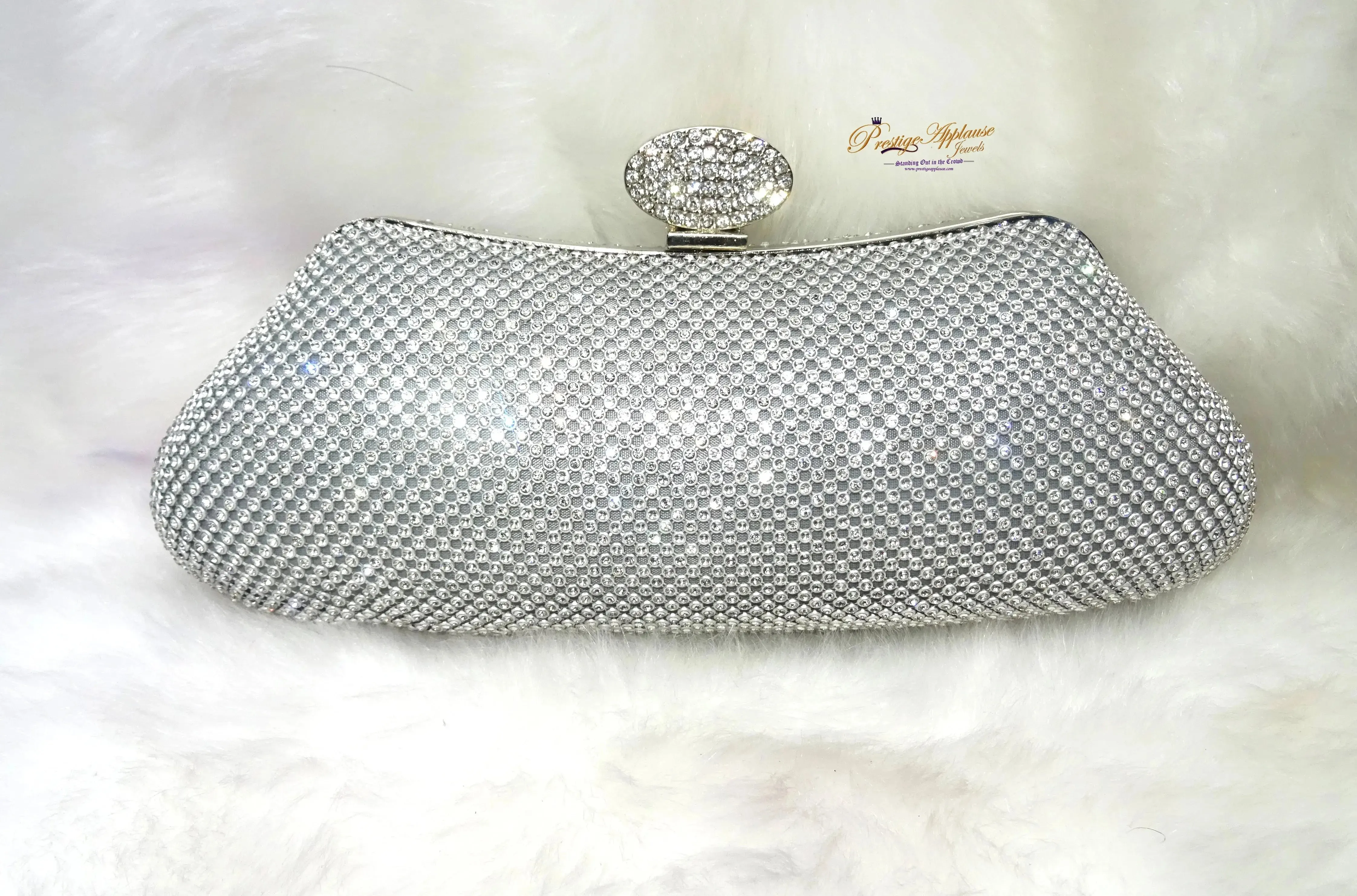 Silver Gold Fashion Womens Glitter Clutch Bag Crystal Diamante Sparkly Evening Bridal Prom Party Handbag Purse/Gold