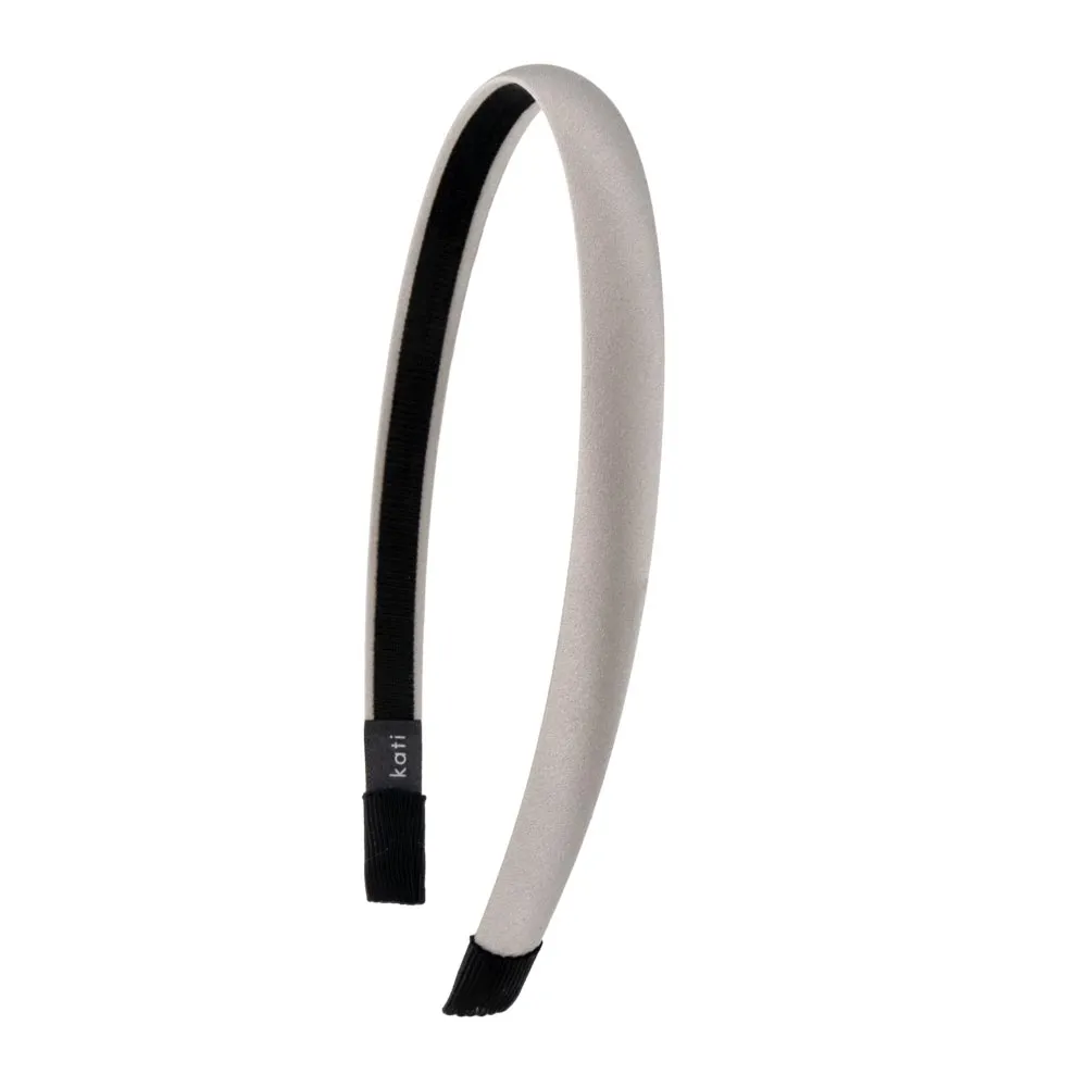 Sleek Gray 13mm Headband