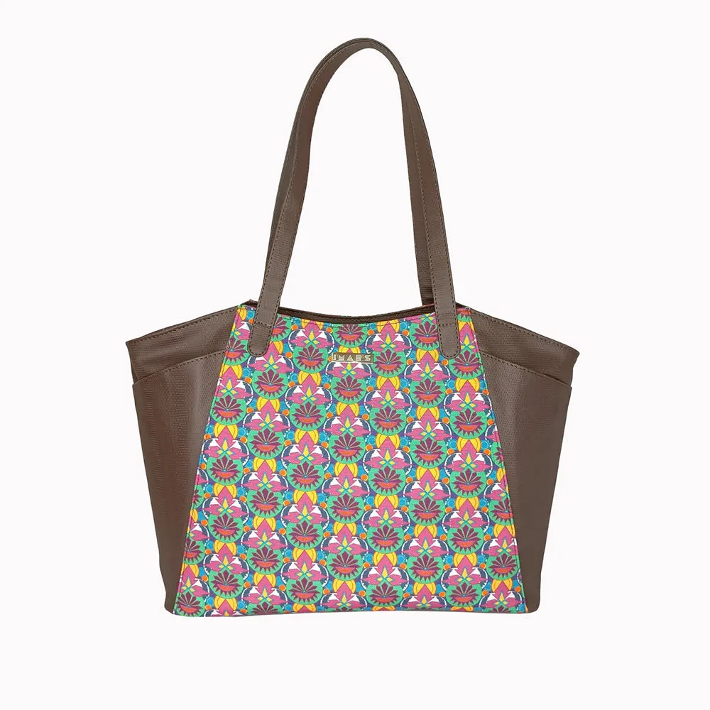 Sophisticated Multi Color Tote Bag Perfect For Women & Girls