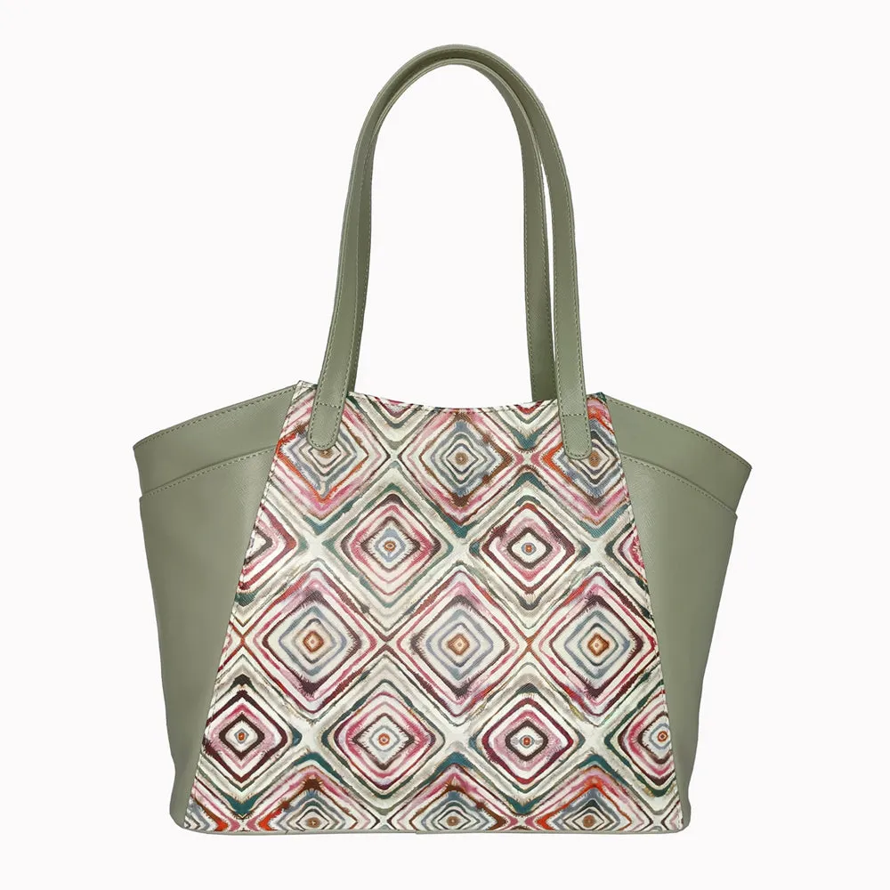 Sophisticated Sage Green Tote Bag Perfect For Women & Girls