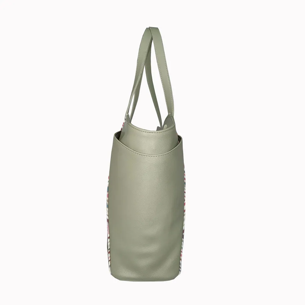 Sophisticated Sage Green Tote Bag Perfect For Women & Girls