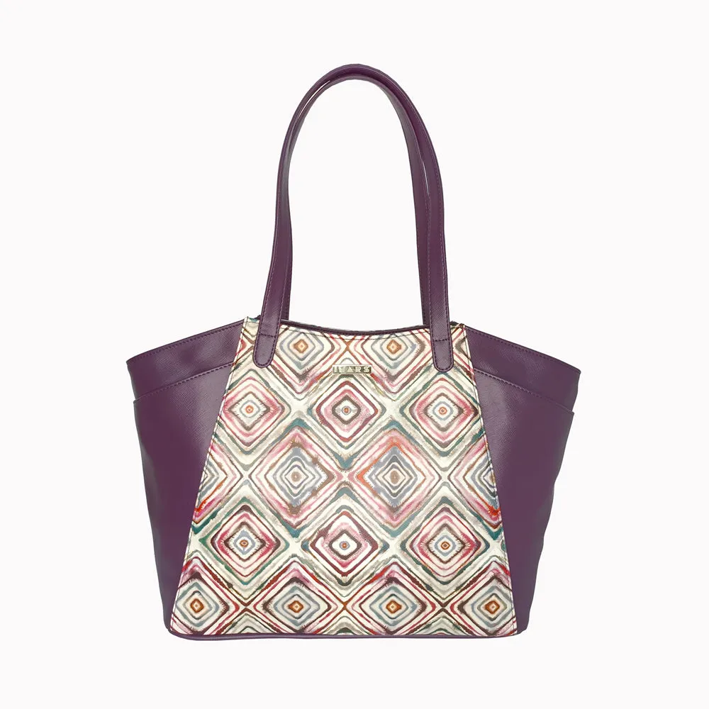 Sophisticated Violet Tote Bag Perfect For Women & Girls