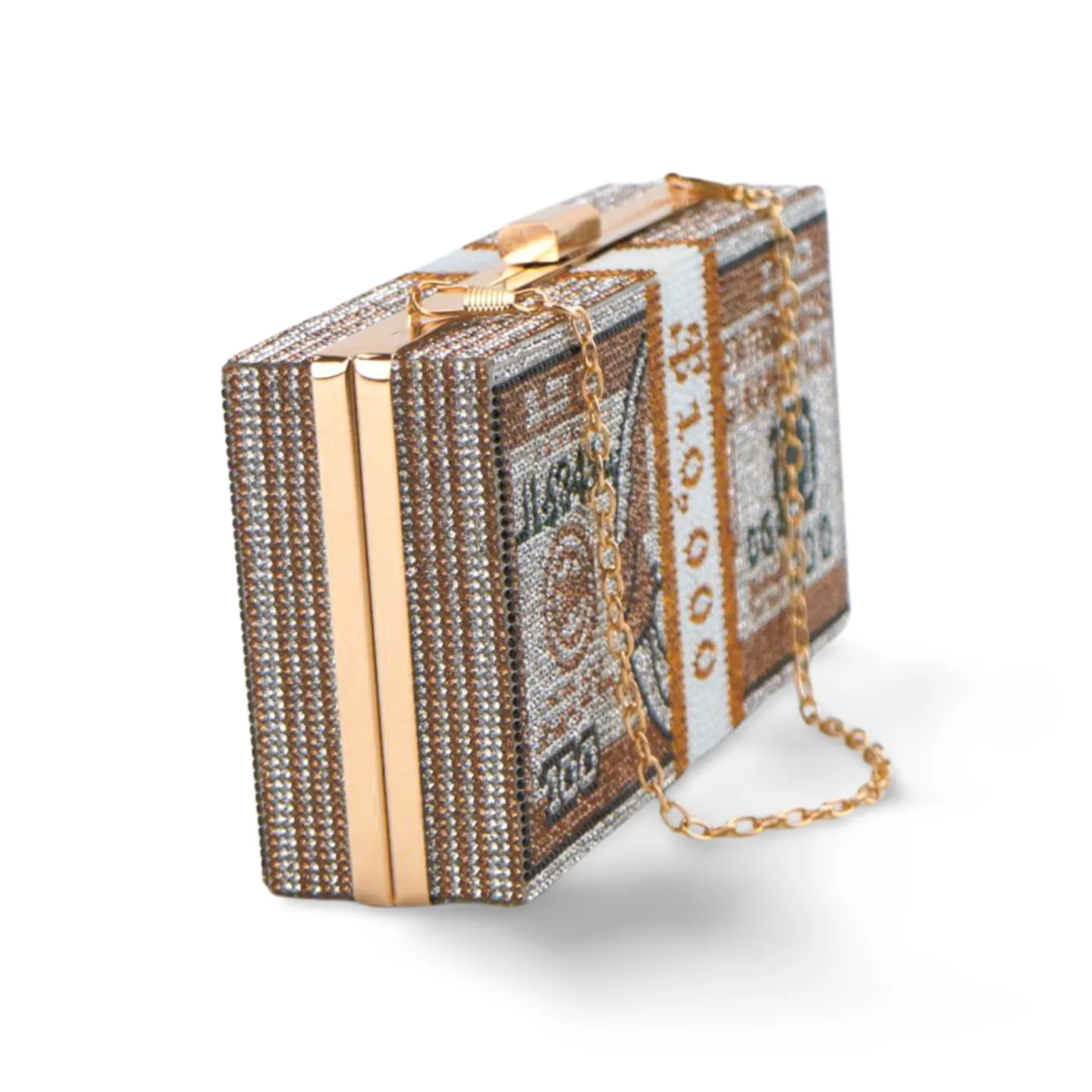 Sparkling Dollar Cash Clutch Bag | Unique Party Purse