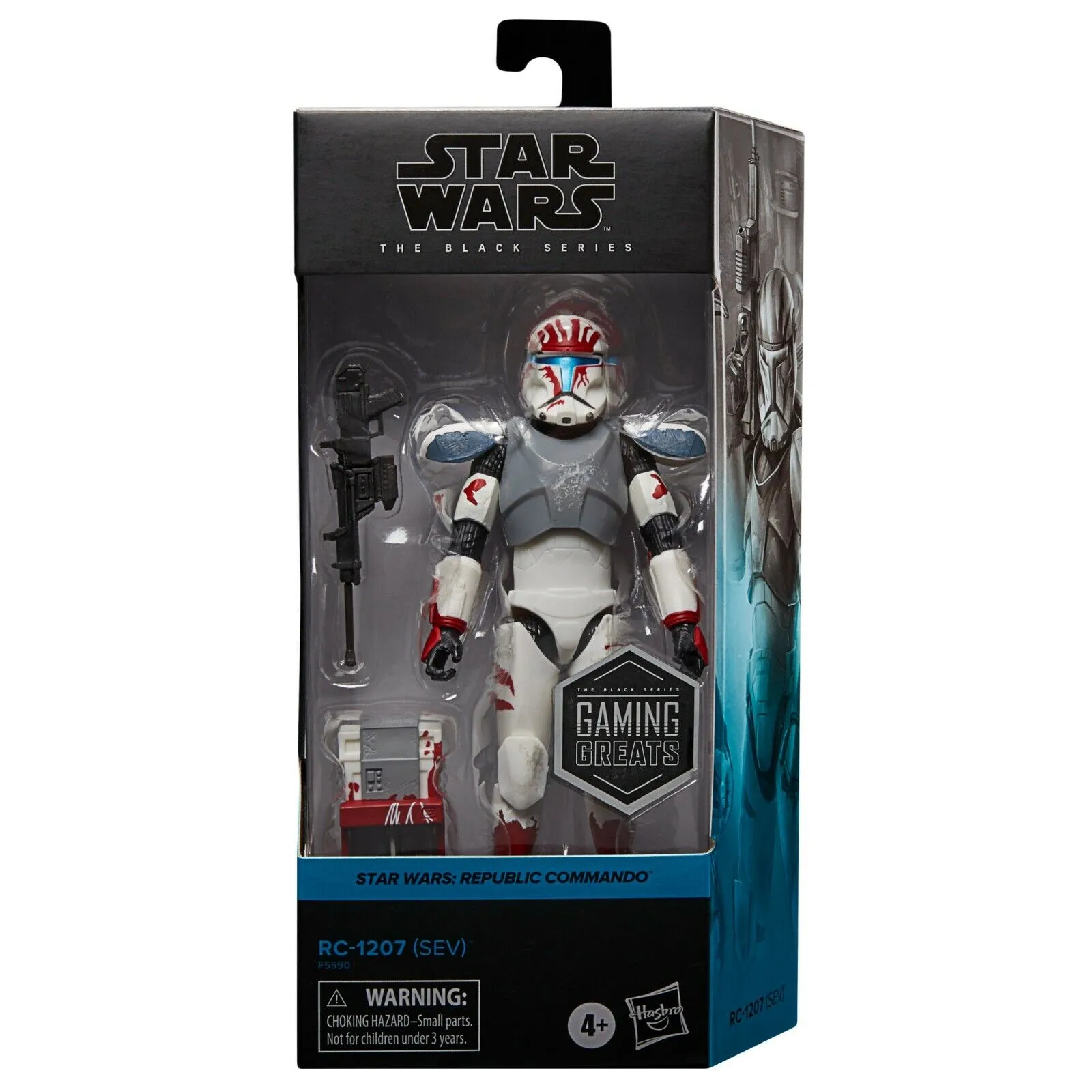 Star Wars: Black Series - Star Wars: Republic Commando - RC-1207 (Sev) Exclusive Action Figure (5590 LAST ONE!