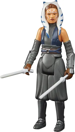 Star Wars Retro Collection Ahsoka Tano 3.75-Inch-Scale Collectible Action Figure for Kids Ages 4 and Up