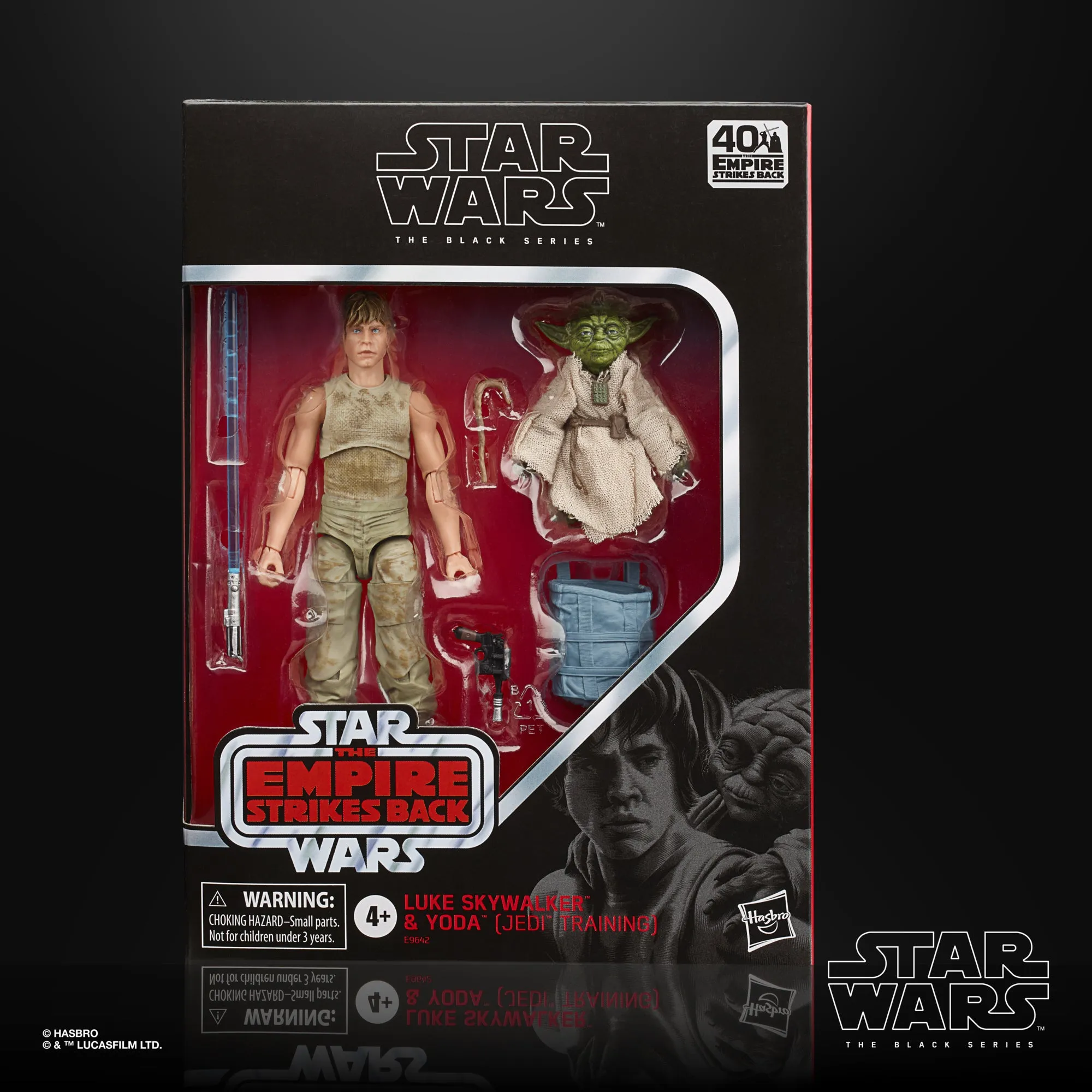 Star Wars The Black Series Luke Skywalker and Yoda (Jedi Training) Figure