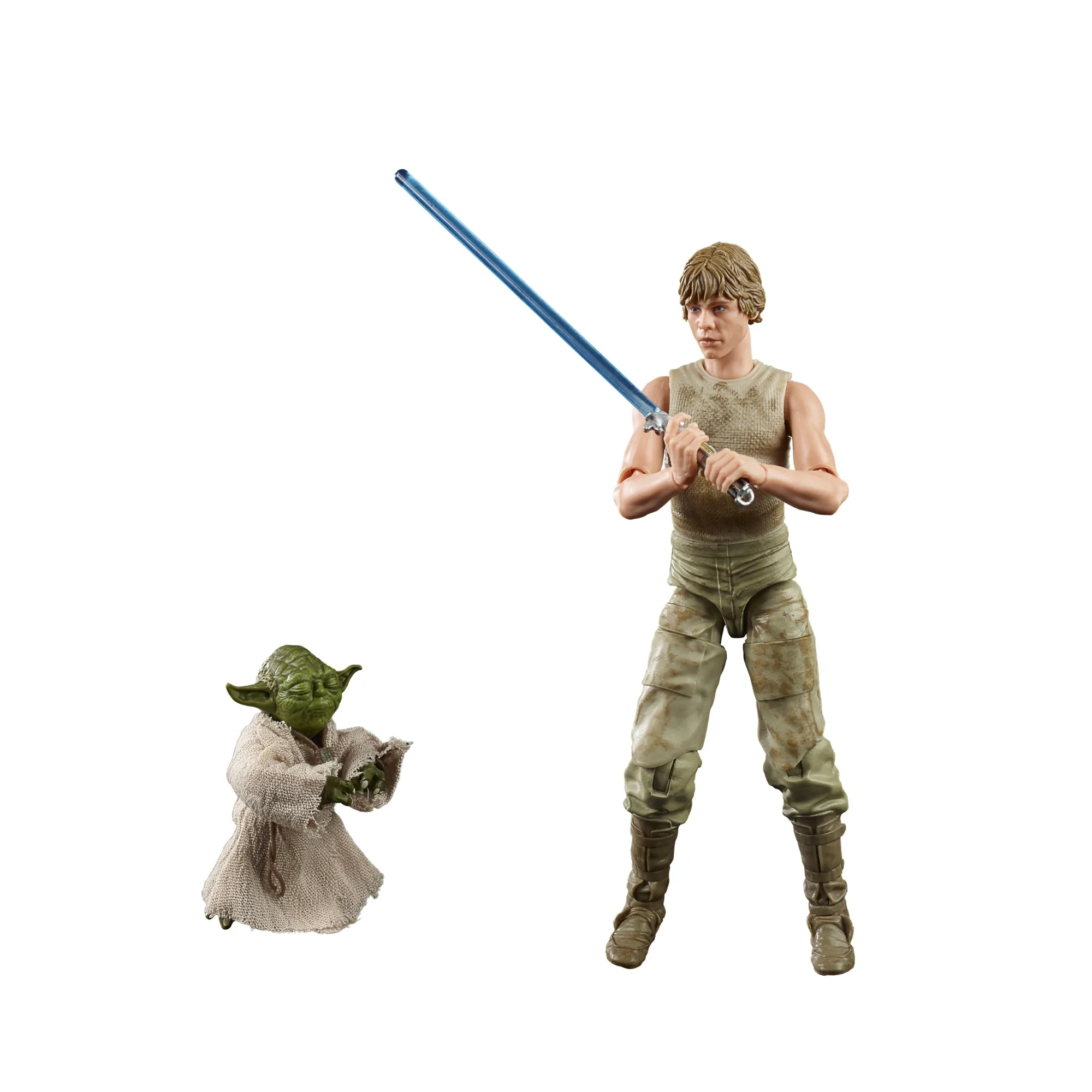 Star Wars The Black Series Luke Skywalker and Yoda (Jedi Training) Figure