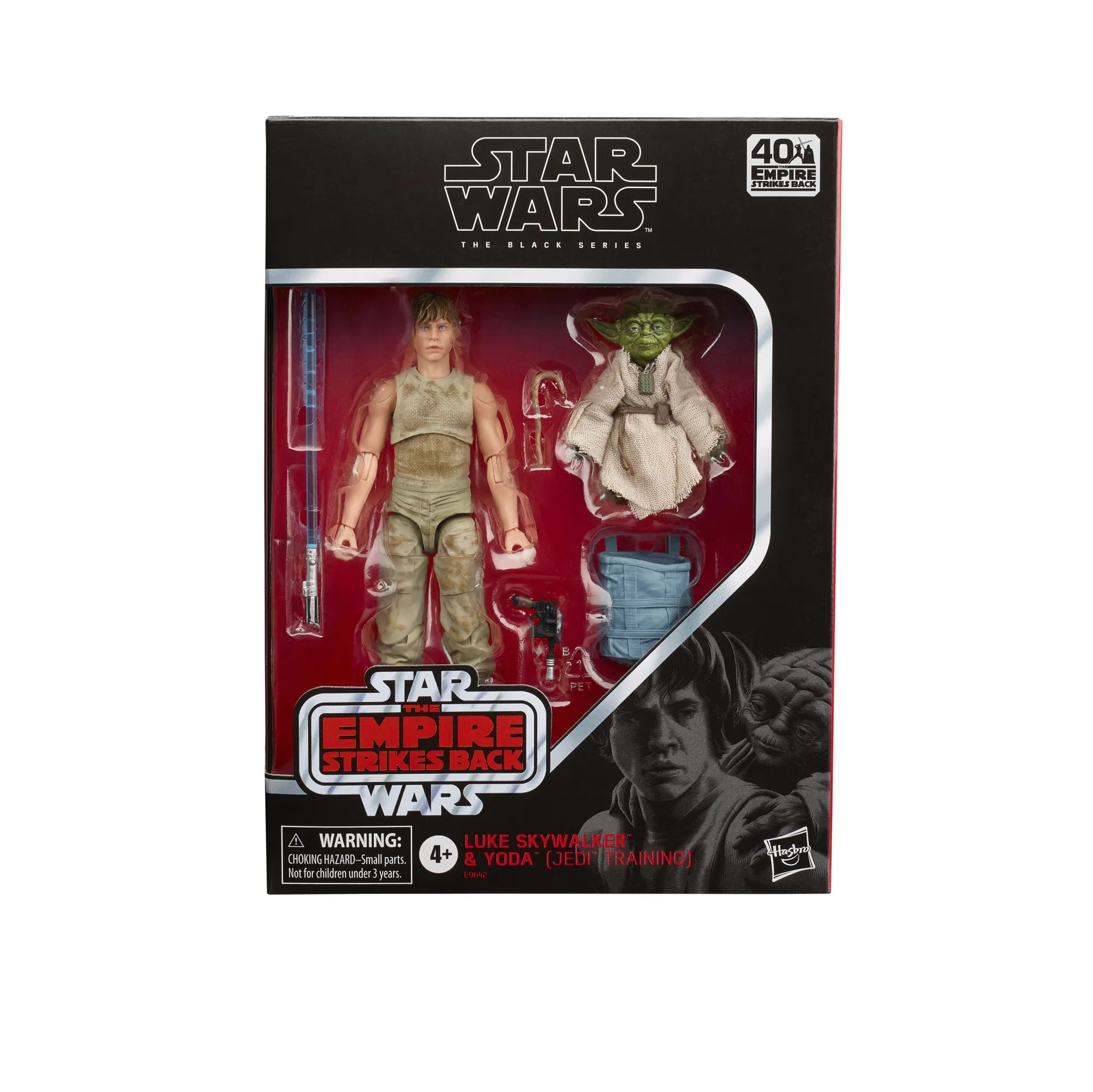 Star Wars The Black Series Luke Skywalker and Yoda (Jedi Training) Figure