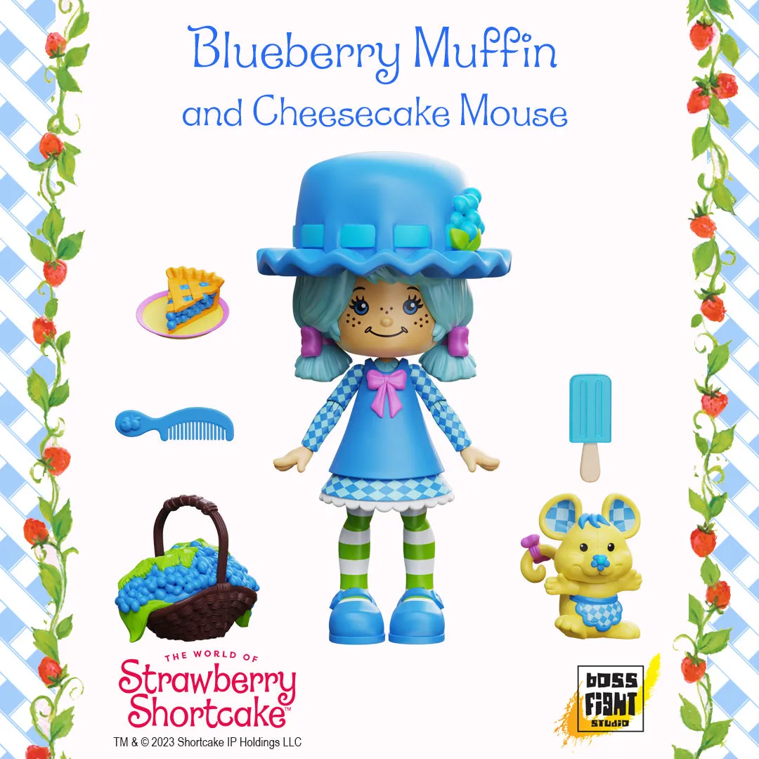 Strawberry Shortcake Action Deluxe Figure: Blueberry Muffin