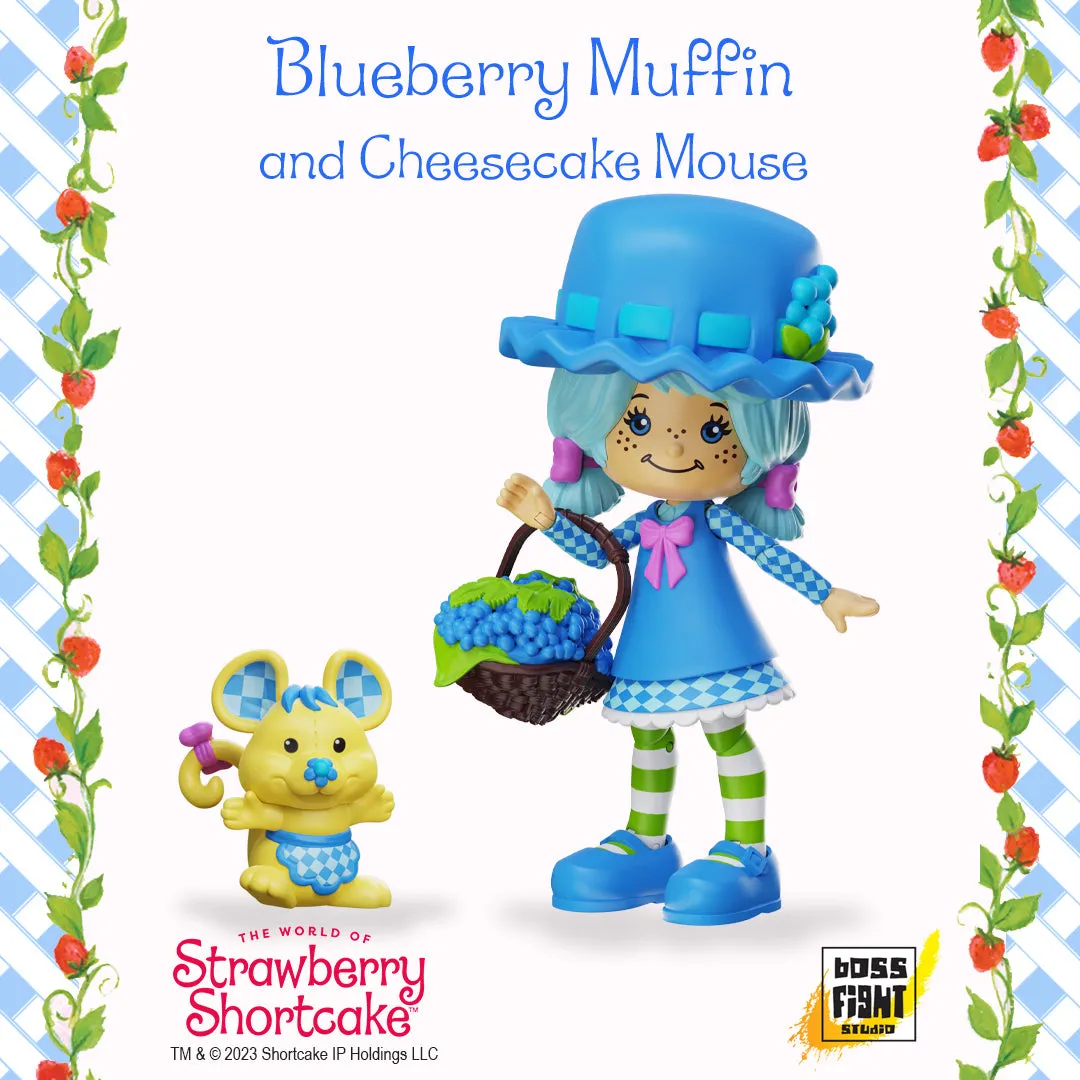 Strawberry Shortcake Action Deluxe Figure: Blueberry Muffin