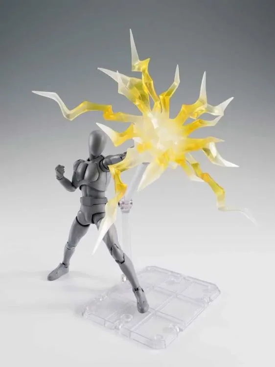 Tamashii Effect Thunder Yellow Version Stand Base Stage S.H Figuarts