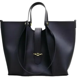 The ABAGALE Genuine Leather Tote Bag – Elegant & Functional Zipper Closure Handbag