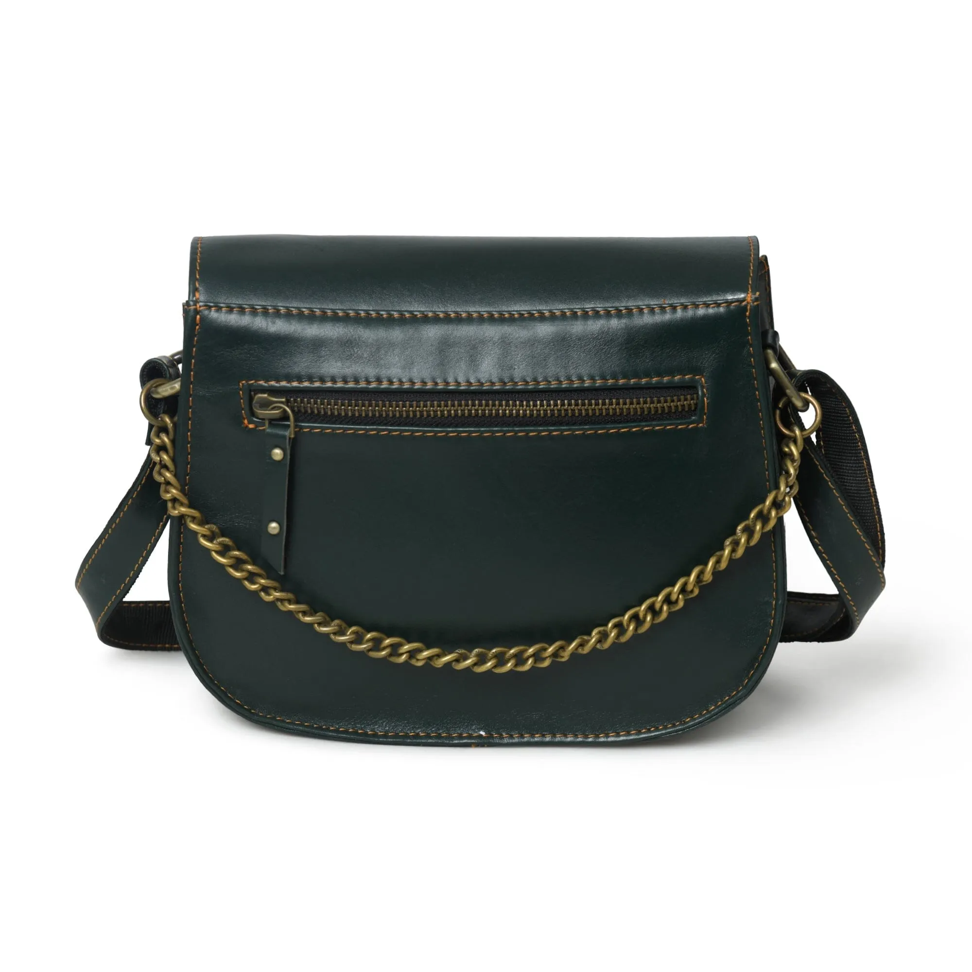 The Molina Satchel- Green