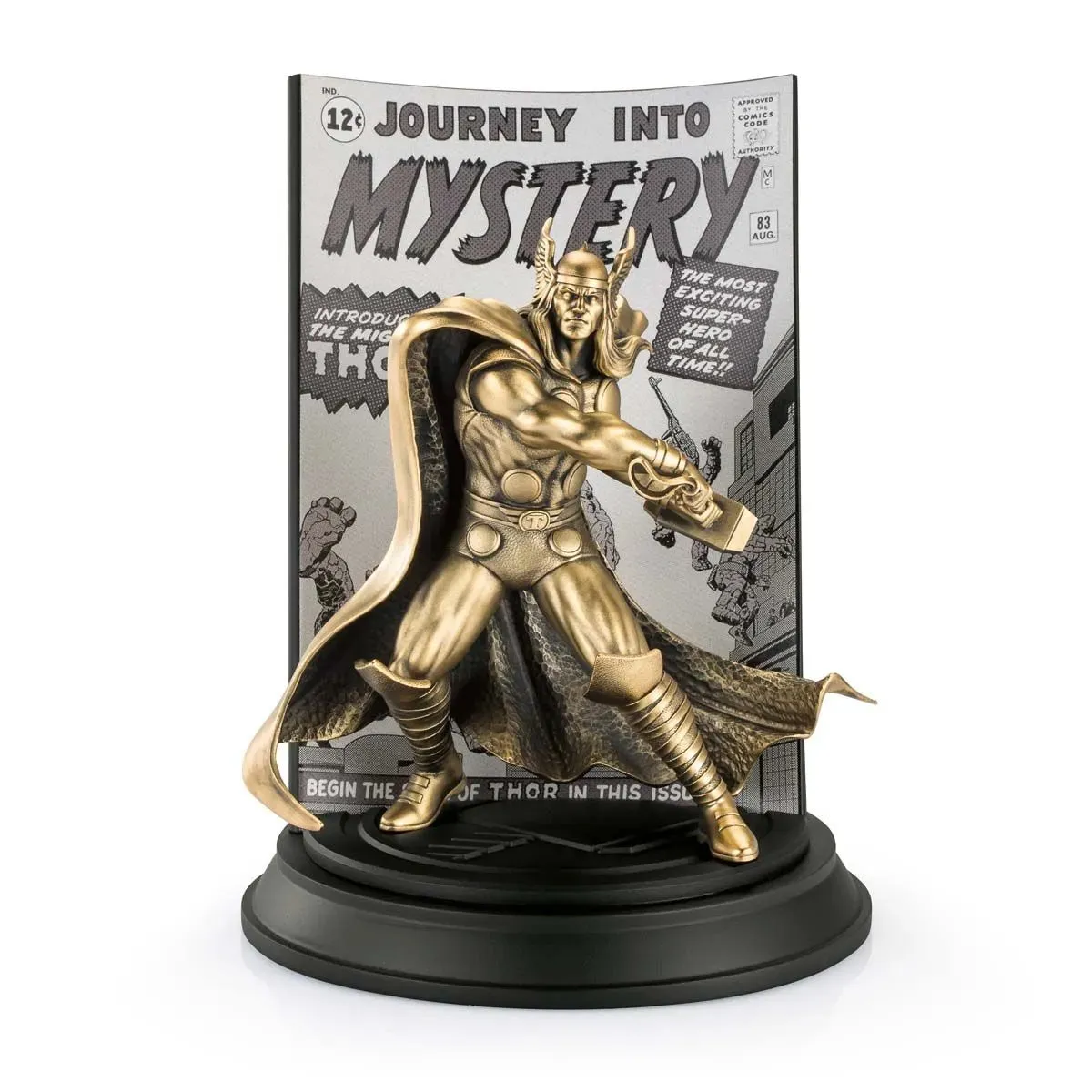 Thor Journey Into Mystery Volume 1 #83 Limited Edition Gilt Statue by Royal Selangor