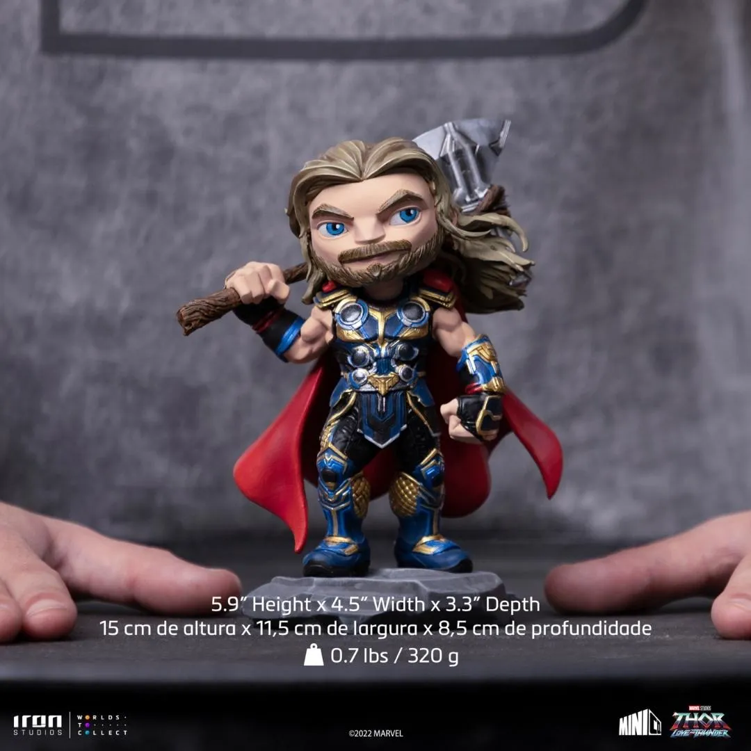 Thor Marvel Studios Thor Love and Thunder Minico Statue by Iron Studios