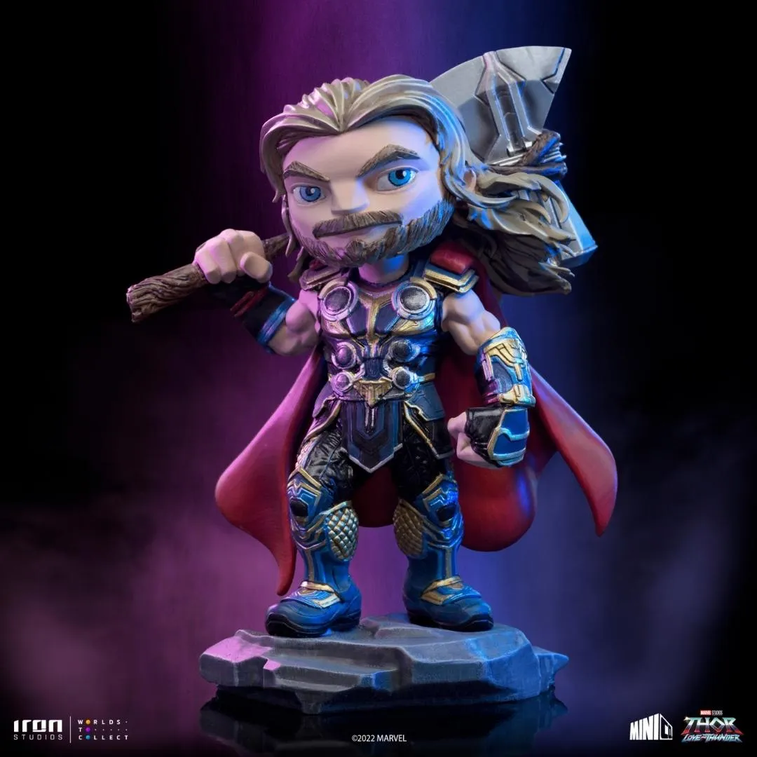 Thor Marvel Studios Thor Love and Thunder Minico Statue by Iron Studios