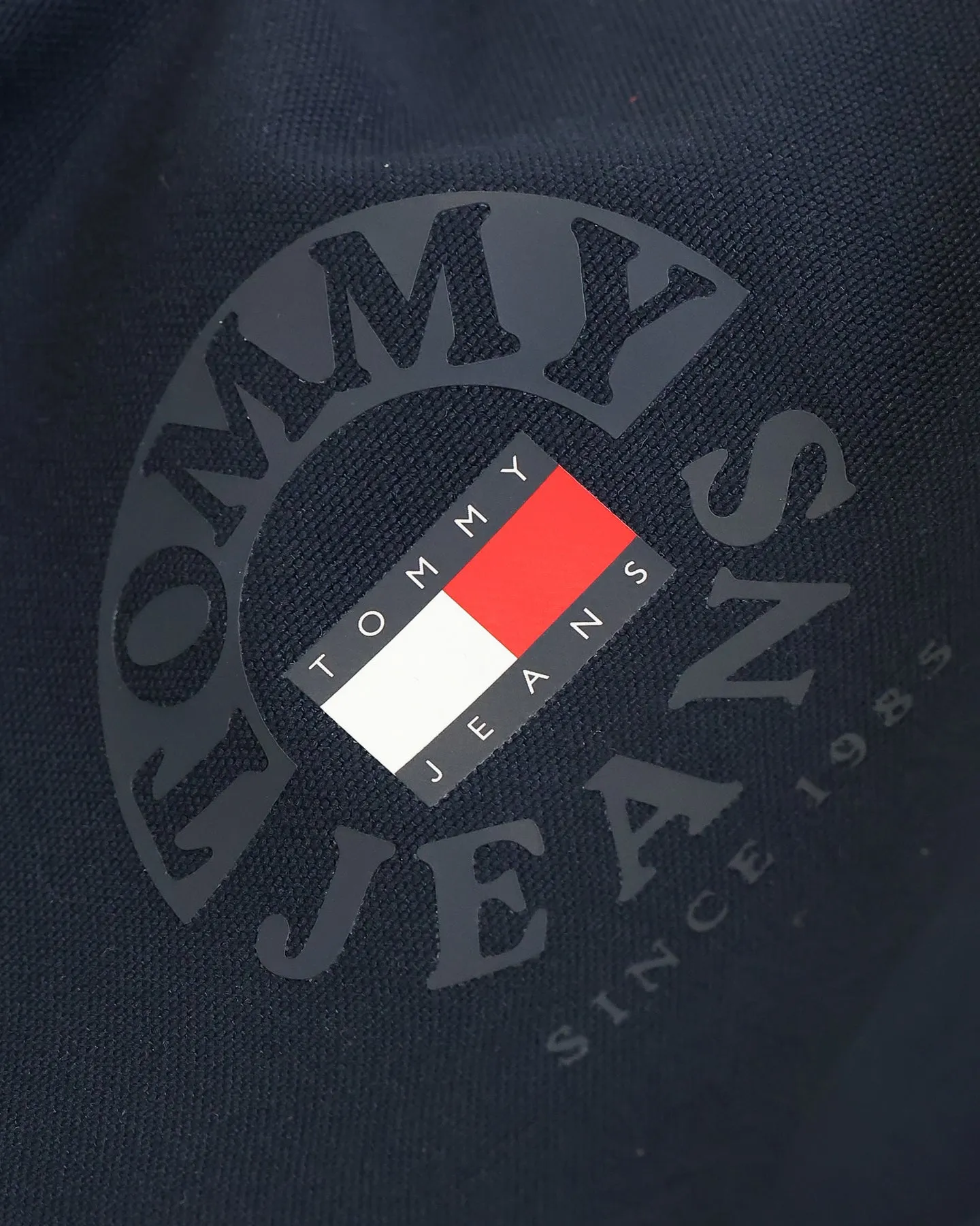 Tommy Jeans Logo Canvas Bag Twilight Navy