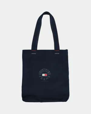 Tommy Jeans Logo Canvas Bag Twilight Navy