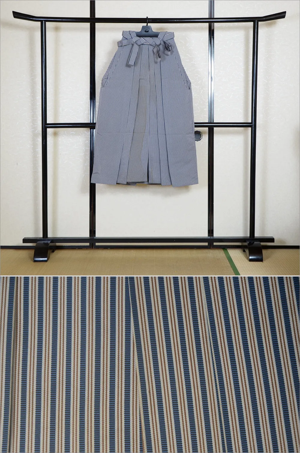 Traditional men hakama / M-hkm #397