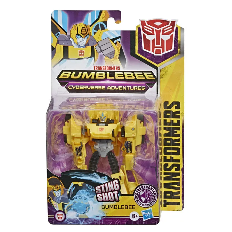 Transformers Cyberverse Warrior Class Figure Sting Shot Bumblebee