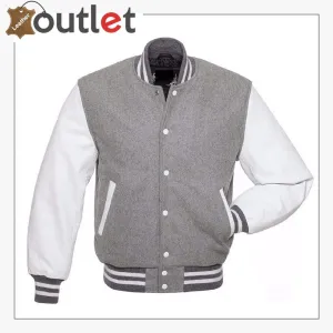 Varsity Baseball Leather Jacket For Women