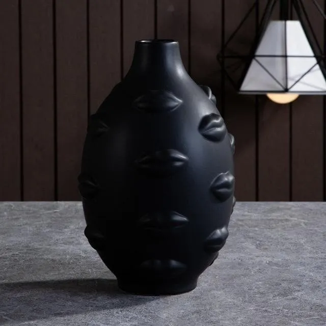 Visage Clay Ceramic Planters & Vases