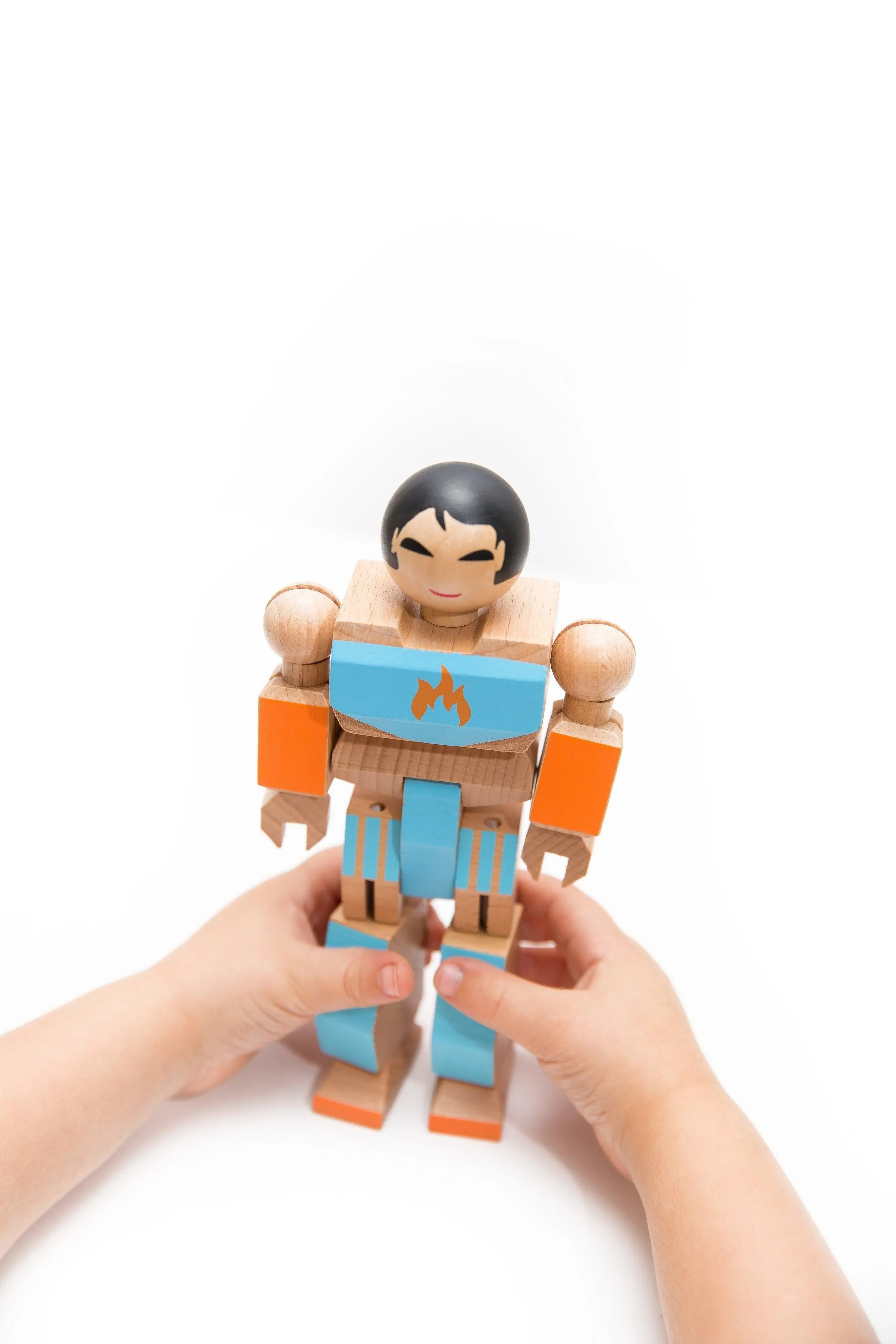 Wood Action Figure Playhard Heroes #2 Fir